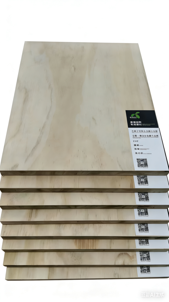 Radiata pine veneered panel FSC certified
